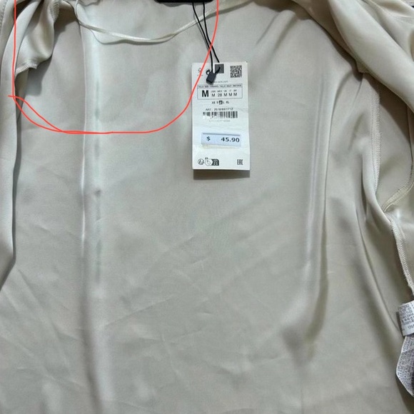 New! Zara |  Wrap Blouse | NEW! - Picture 11 of 11